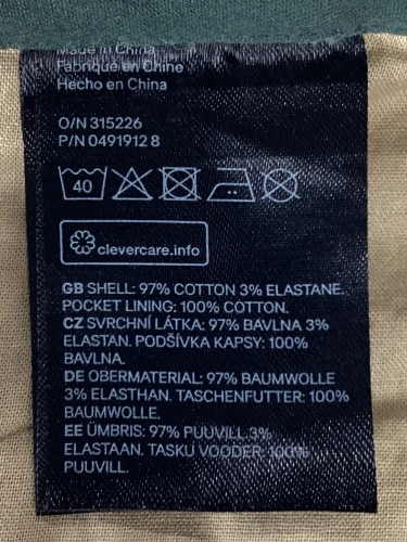 Label of Graded Goods