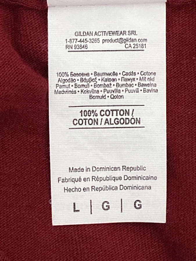 Gildan Redskins/Commanders Merch