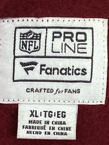 Fanatics Redskins/Commanders