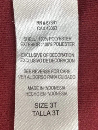 NFL Team Apparel Redskins