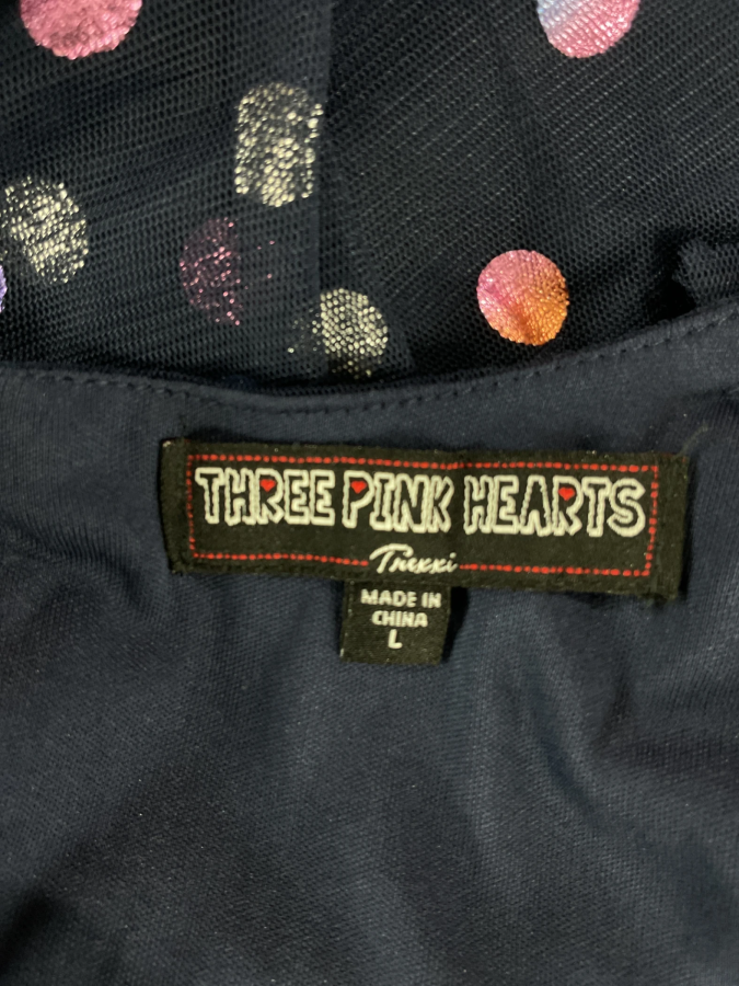 Three Pink Hearts