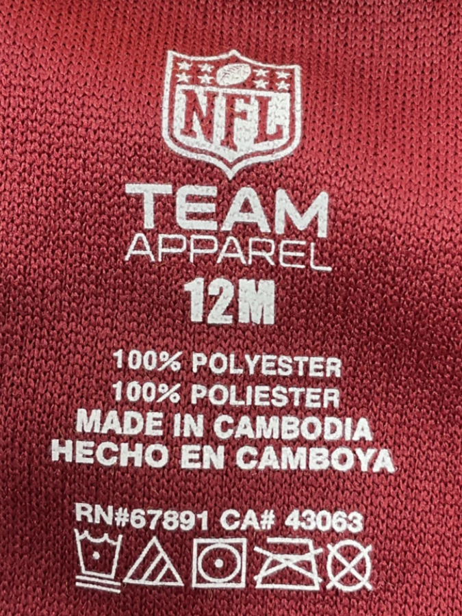 NFL Team Apparel Washington Redskins