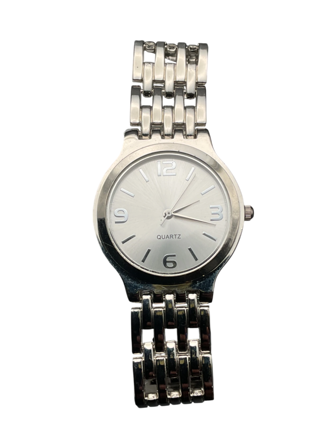 Quartz Silver Link Watch