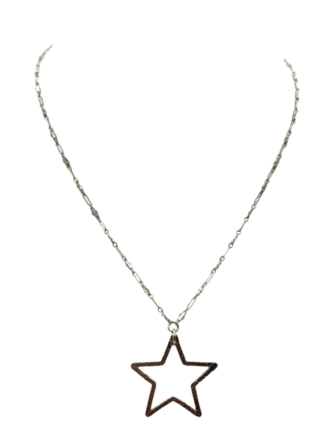 Silver Star Necklace