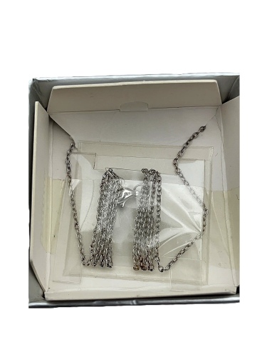 Sterling Silver Cubic Zirconia Necklace