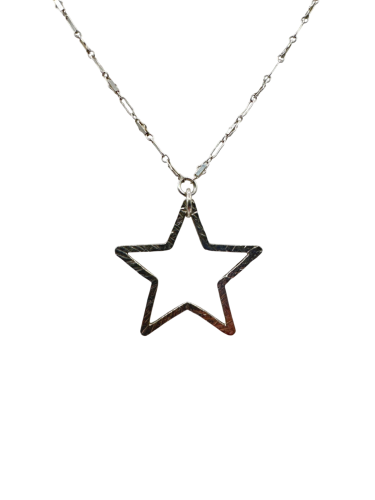 Silver Star Necklace