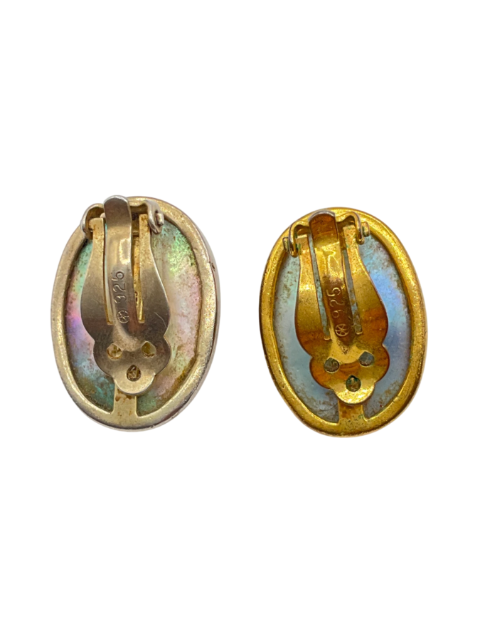 Rainbow Iridescent Earrings