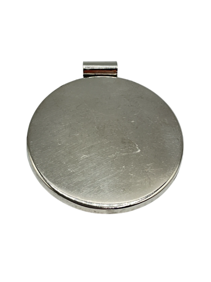 Silver multicolored pendant
