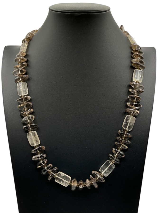 Crystal stone necklace