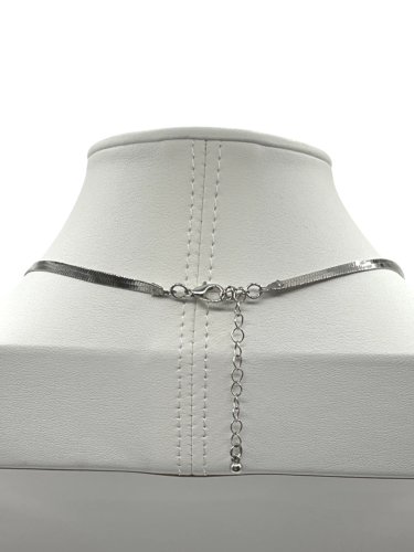 Silver Herringbone Chain