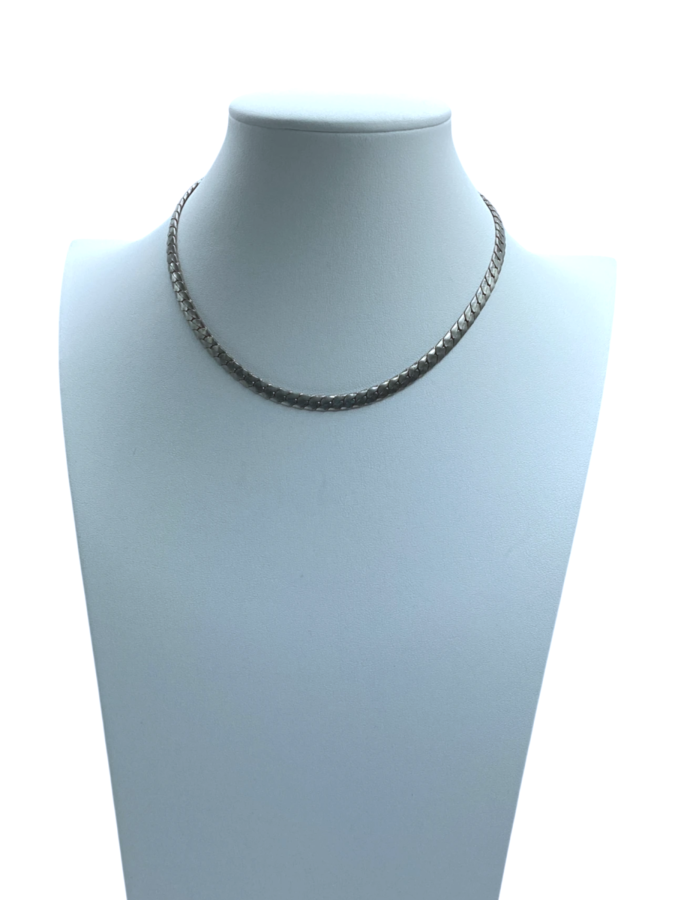 Damascus Chain Collar
