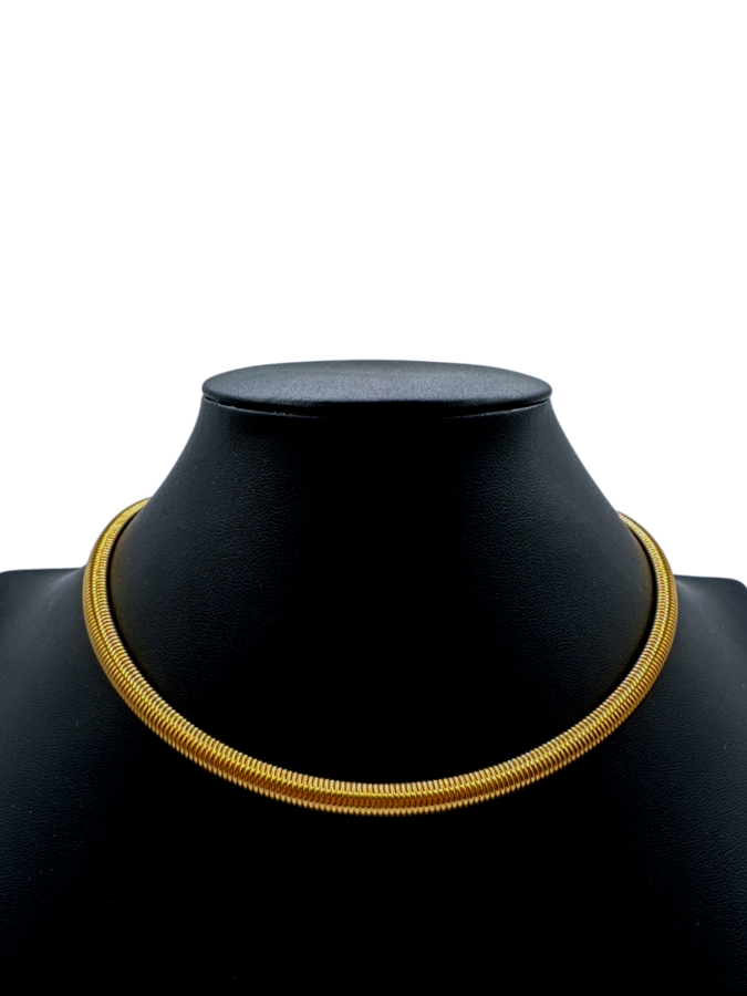 Gold Omega Necklace
