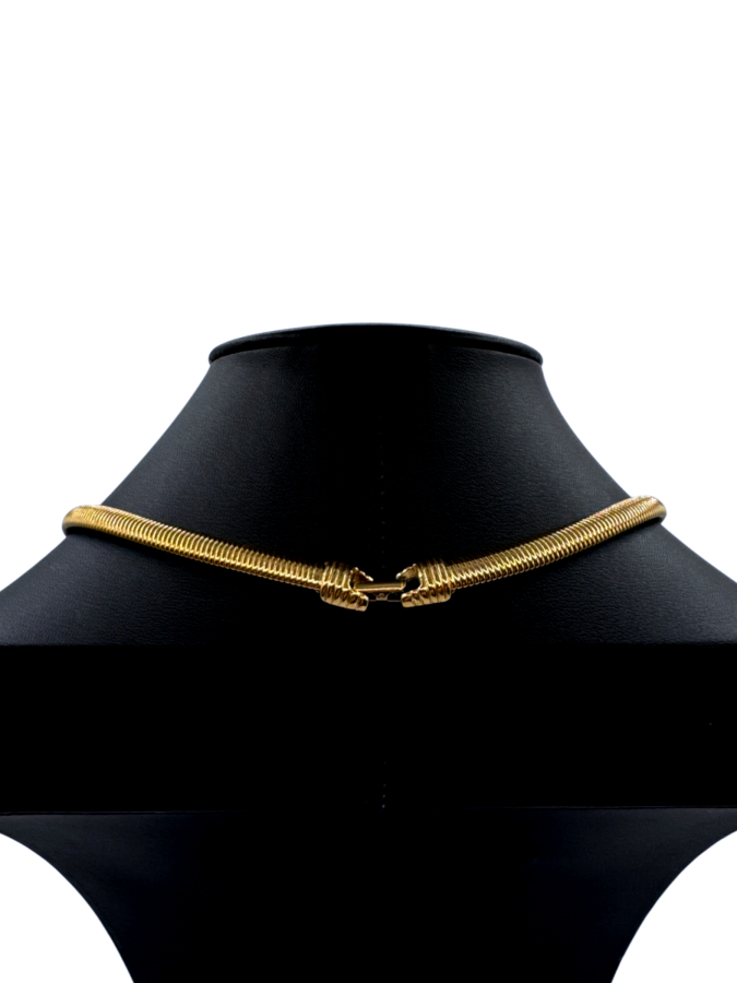Gold Omega Necklace