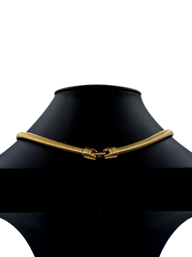 Gold Omega Necklace