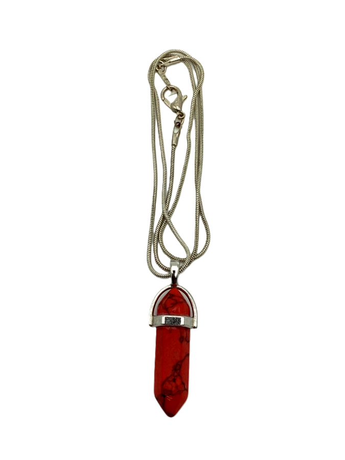 Red Howlite Crystal