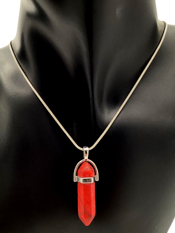 Red Howlite Crystal