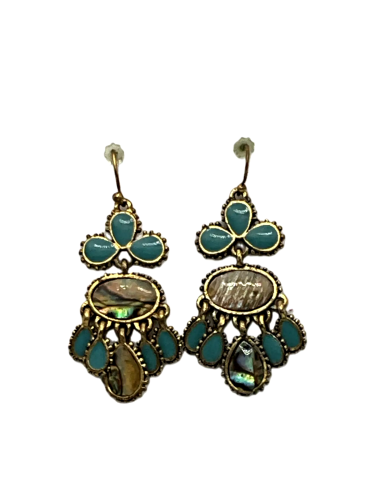 Abalone Teardrop Earrings