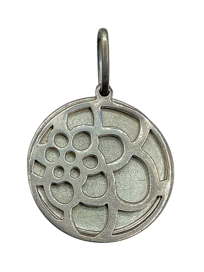 Silpada Sterling Silver Reversible Circle Pendant