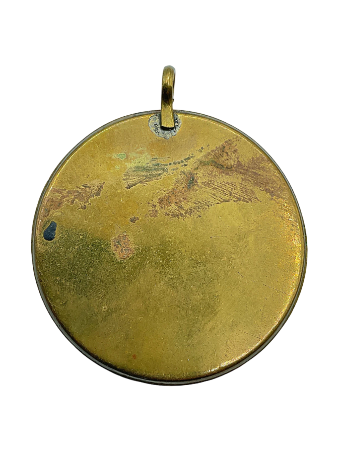 Tibetan Style Pendant with Turquoise and Coral Inlay