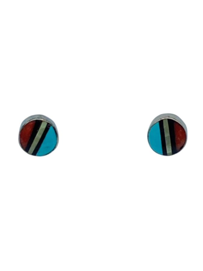 Zuni Inlay Earrings
