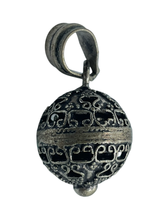 Bali Style 925 Sterling Silver Harmony Ball Pendant