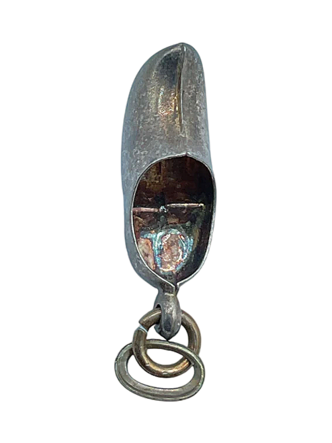 Vintage Silver Shoe Charm Pendant