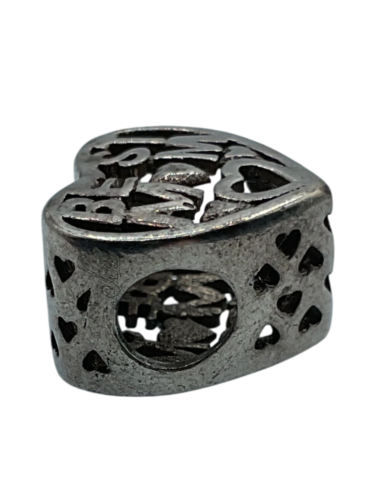 Pandora Best Mom Heart Charm S925 ALE Sterling Silver