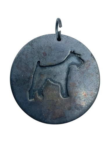 Silver Schnauzer Dog Breed Pendant