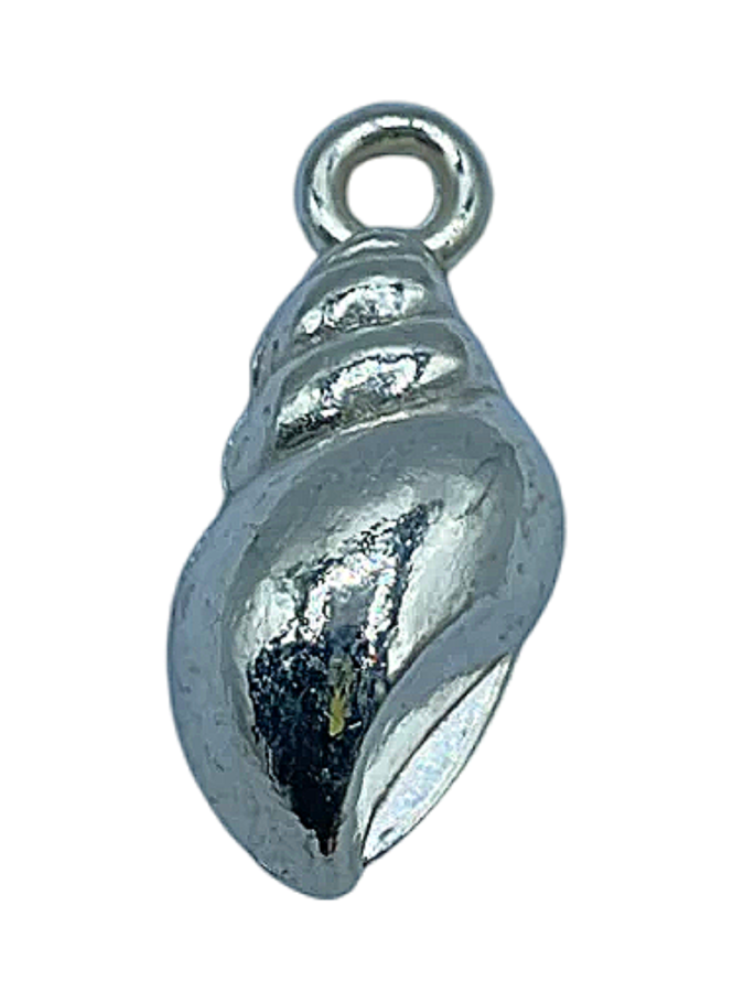 Sterling Silver Conch Shell Pendant