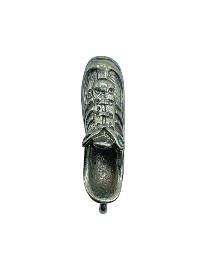 Vintage Sterling Silver Sneaker Shoe Charm Pendant
