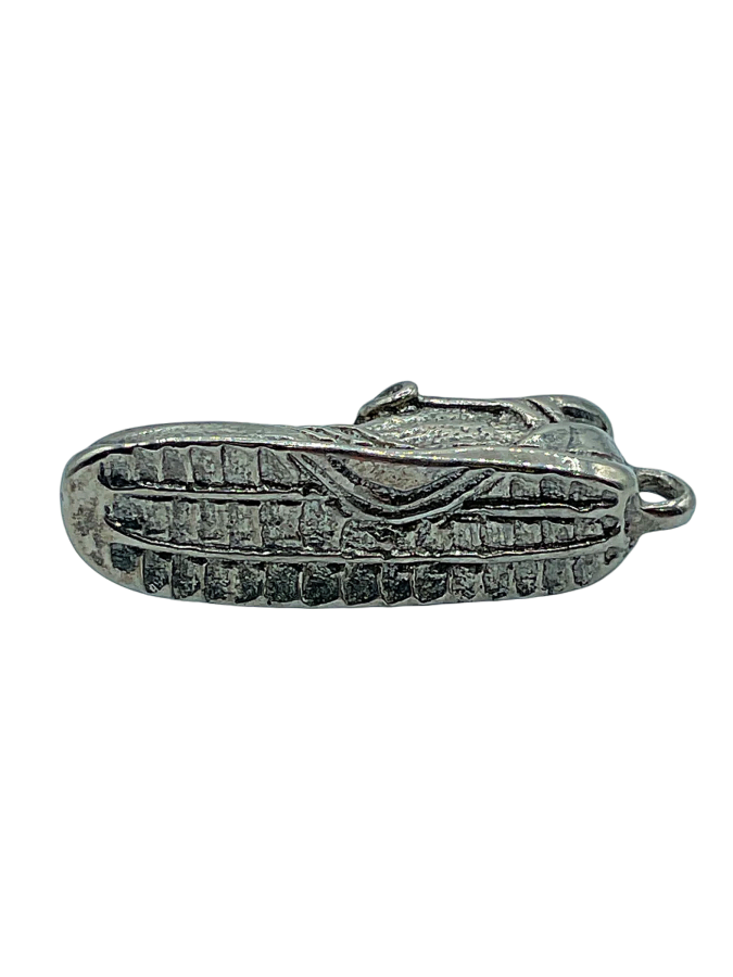 Vintage Sterling Silver Sneaker Shoe Charm Pendant