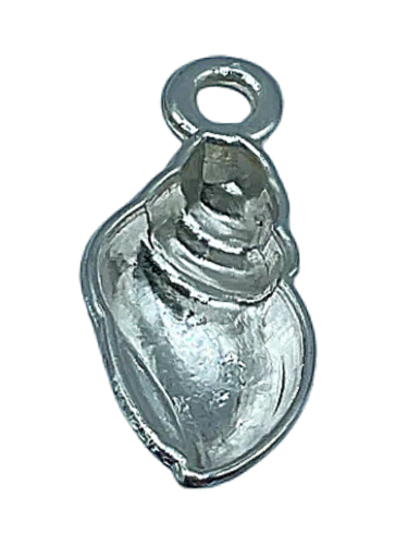 Sterling Silver Conch Shell Pendant