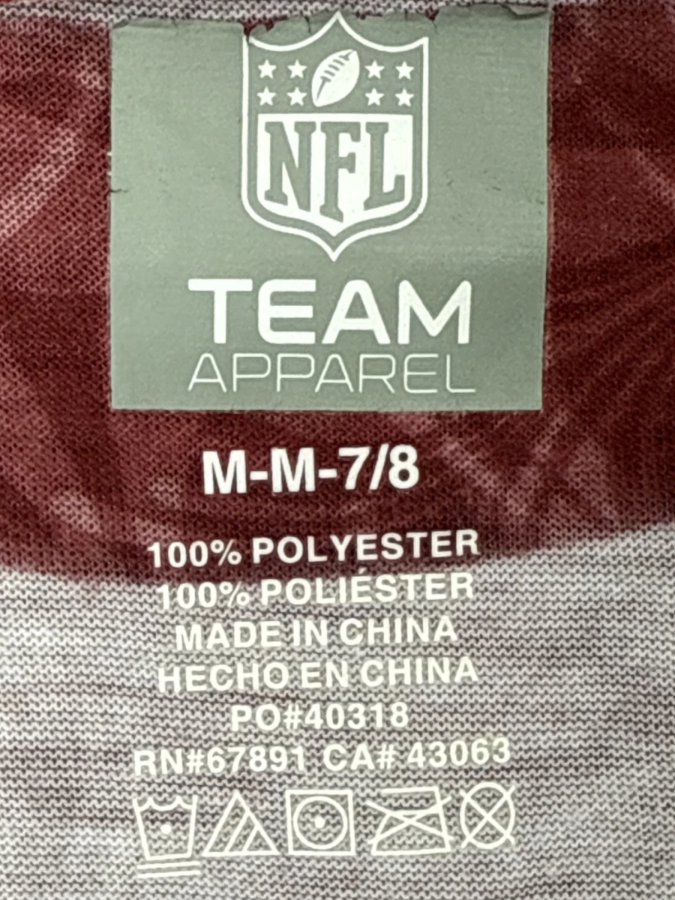 NFL Team Apparel Washington Redskins
