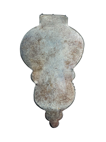Vintage Sterling Silver Pendant with Moss Agate and Opal Cabochons