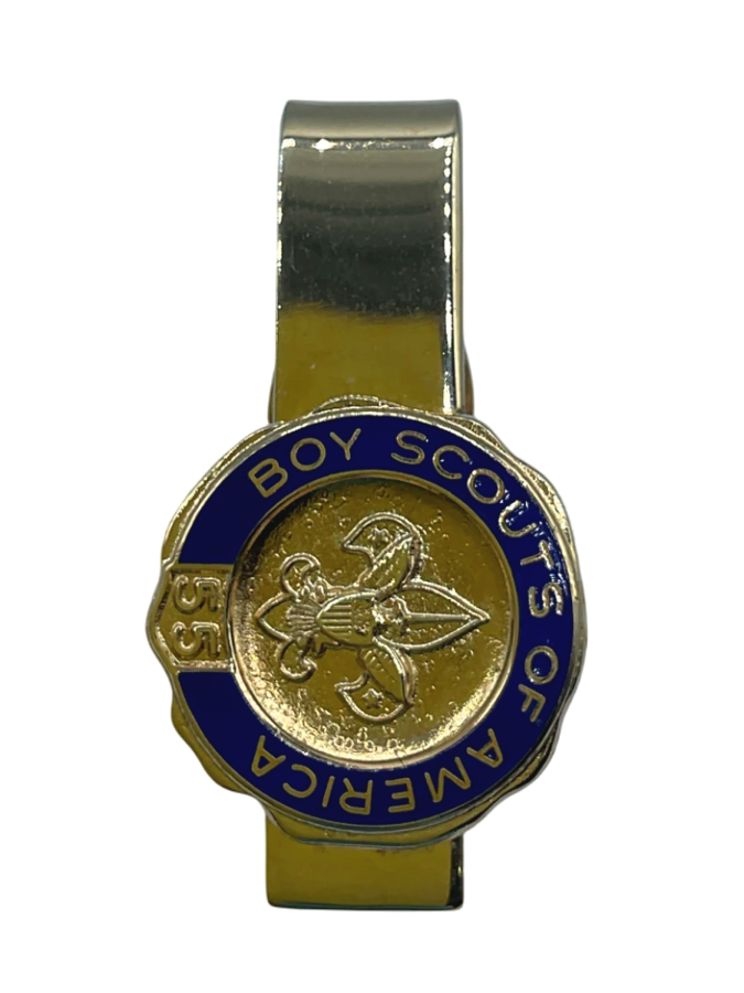 Boy Scouts of America 55 Year Commemorative Tie Clip