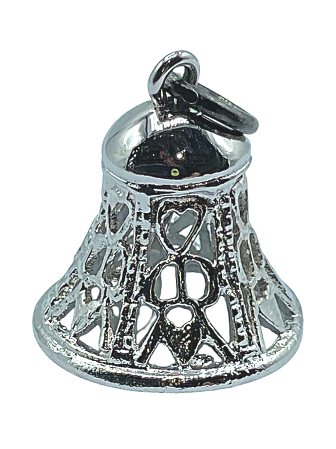 Rembrandt Bell Filigree Charm