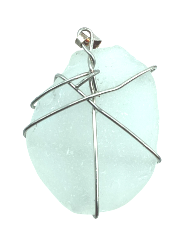 Wire Wrapped Beach Glass Jewelry