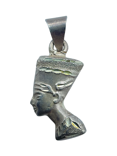 Sterling Silver Nefertiti Pendant