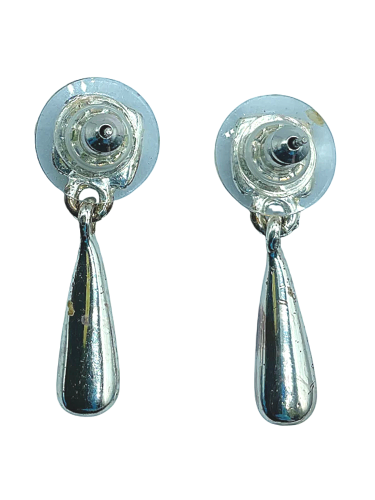 Plated Cone Dangle Earrings