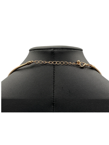 Golden collar with pendant