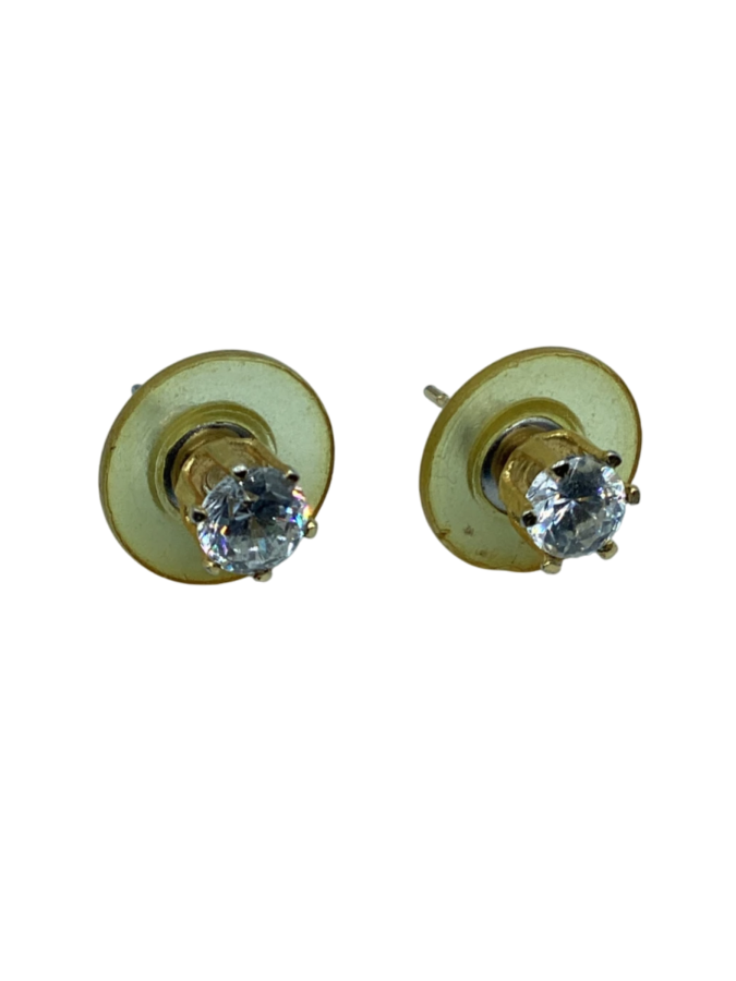 Sparkling Crystal Stud Earrings