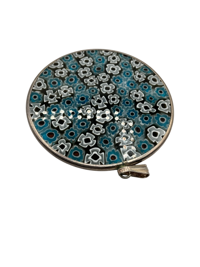 Floral Crystal Pendant