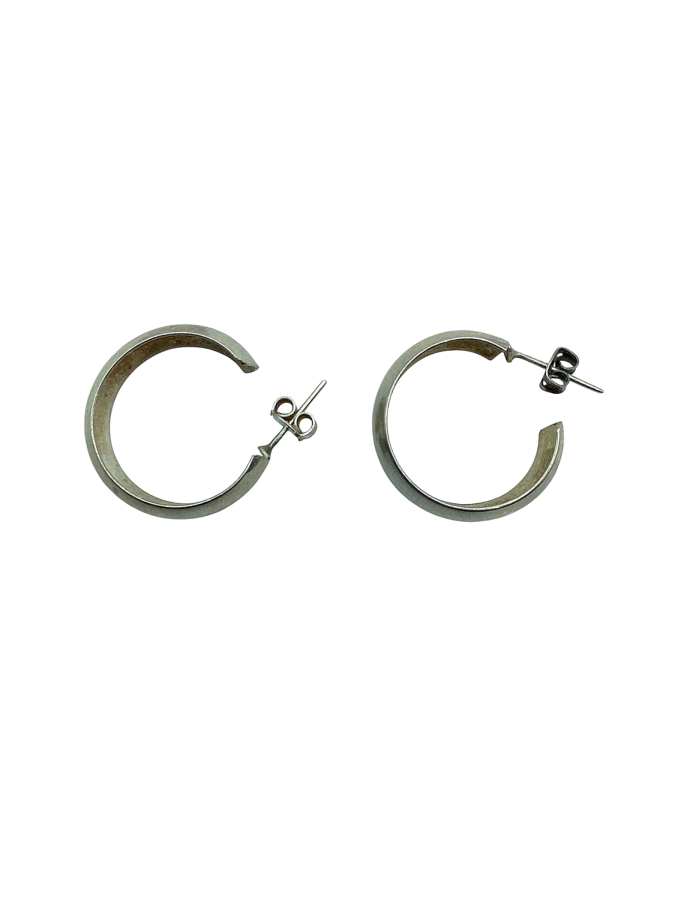 Sterling Silver Hoop Earrings