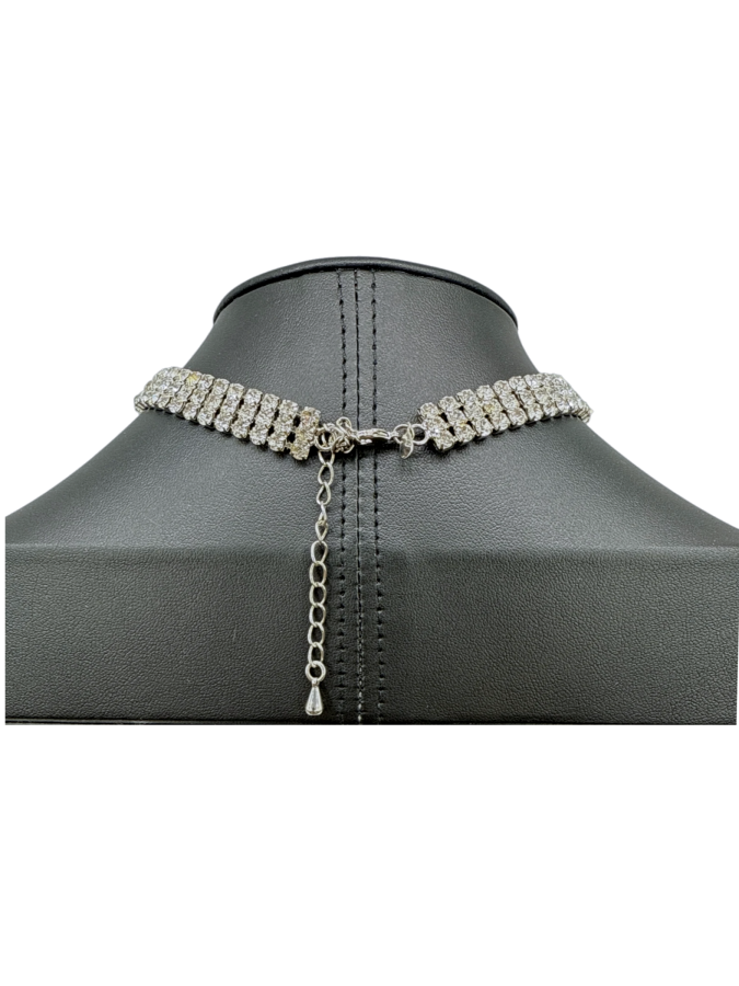 Sparkling Rhinestone Choker Necklace