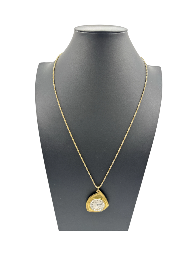 Vintage Bucherer Pendant Watch Necklace