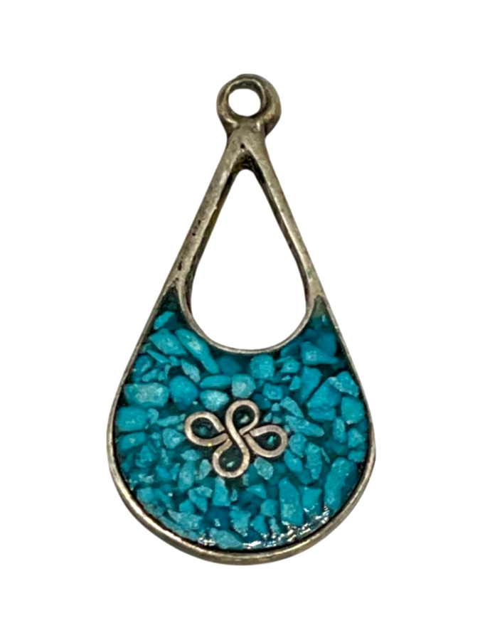 Silver Turquoise Pendant
