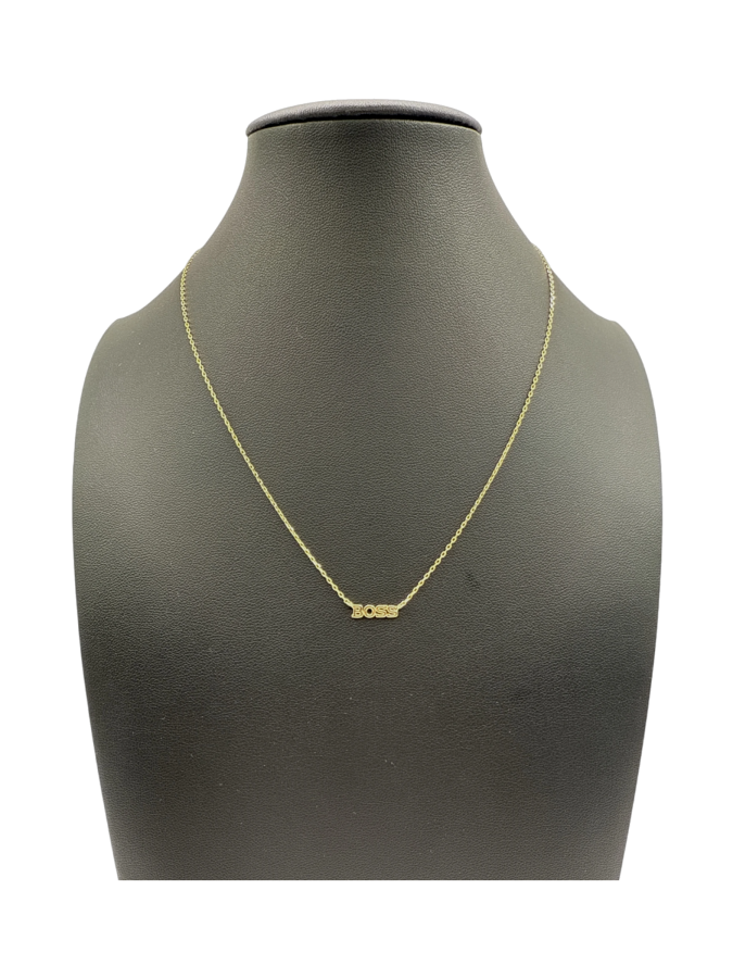 BOSS Gold Necklace
