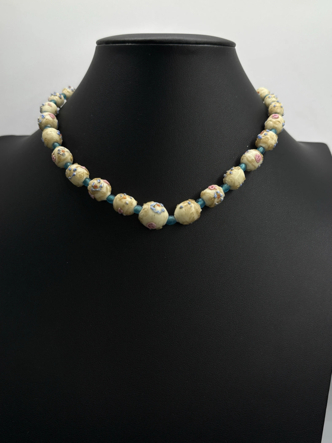 Venetian bead necklace