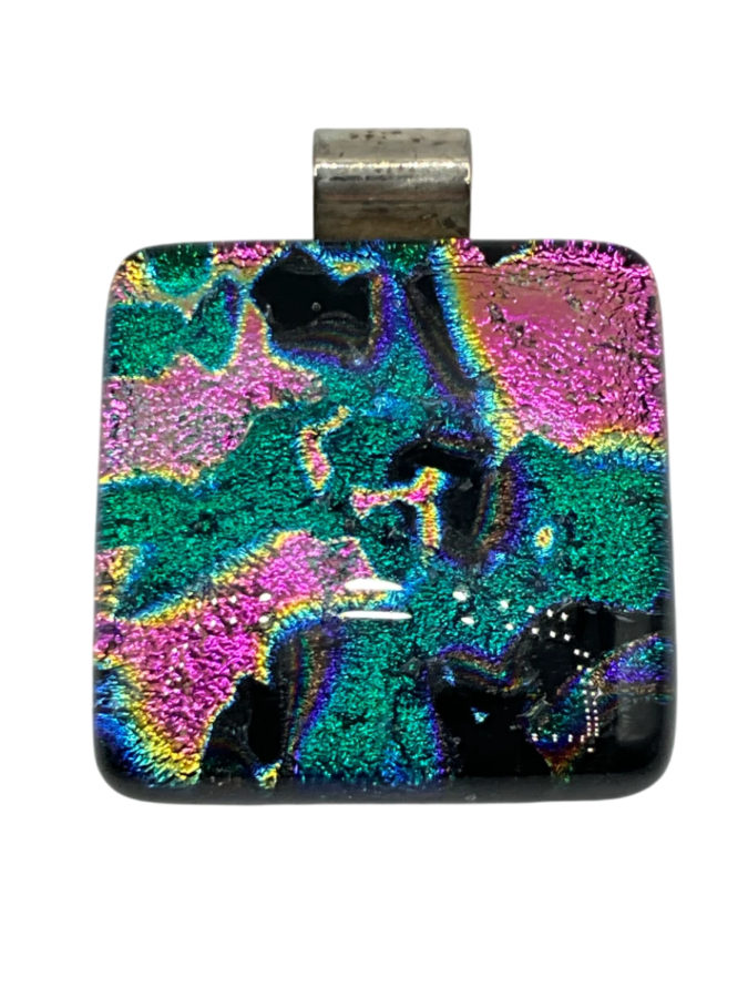 Rainbow Glass Pendant