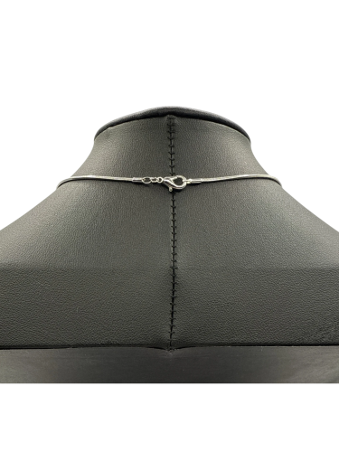 Silver Necklace with Umbrella Pendant